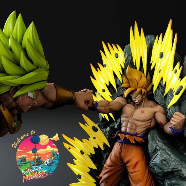 Goku VS Broly Diorama