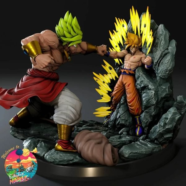 Goku VS Broly Diorama