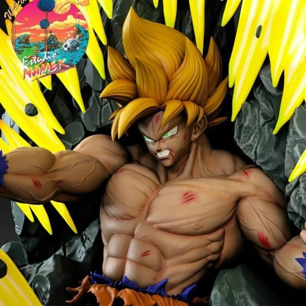 Goku VS Broly Diorama