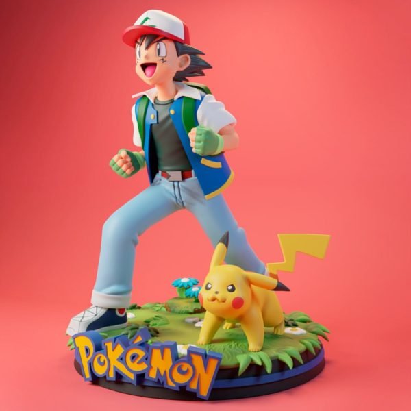 Ash y Pikachu