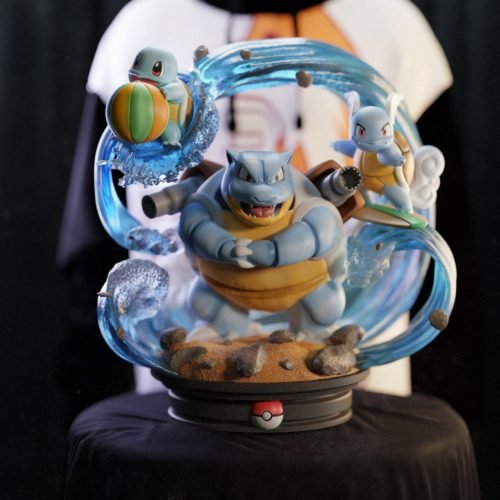 Squirtle Evolutions Diorama