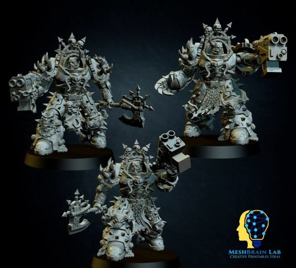 Doom Marine Terminator (3 figs.)