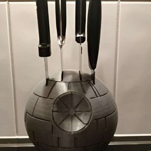 Estrella de la Muerte Soporte de cuchillos